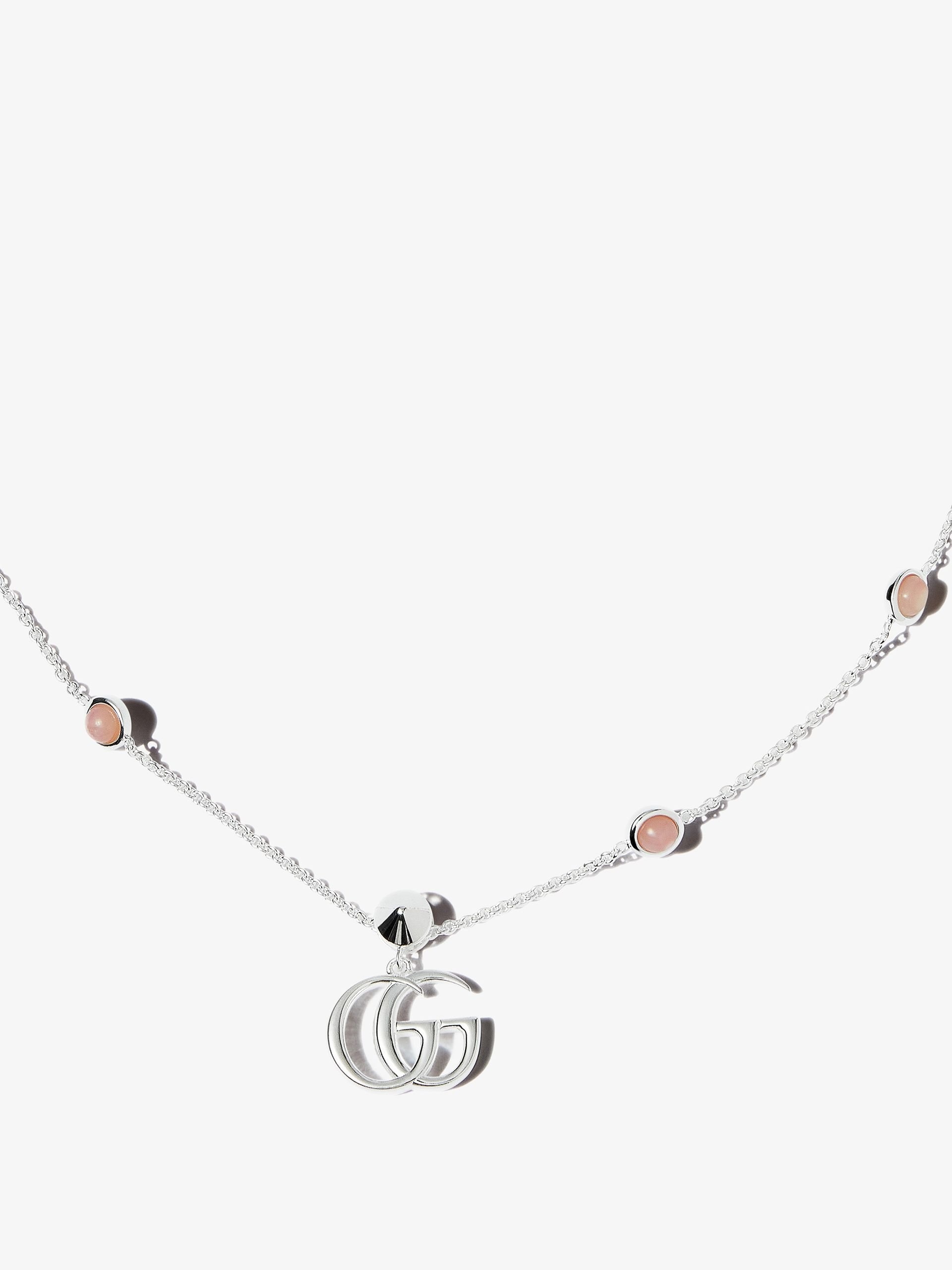 Double G mother of pearl necklace - 1