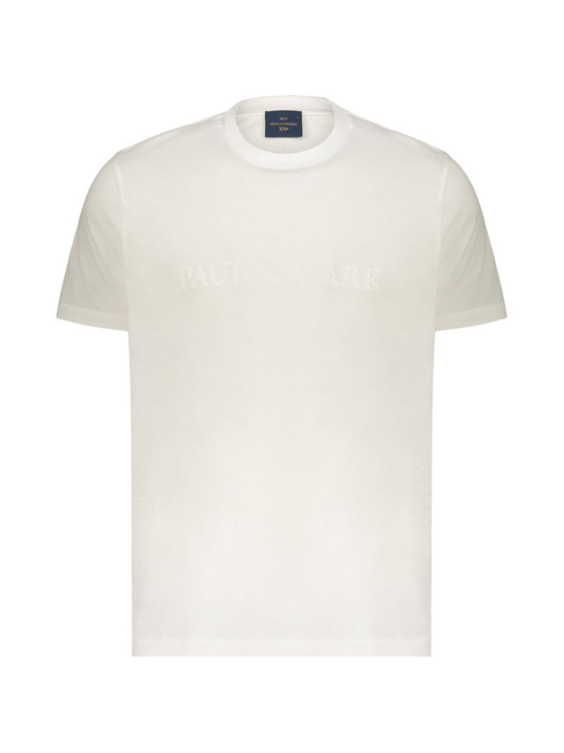 logo-embroidered short-sleeve T-shirt 1