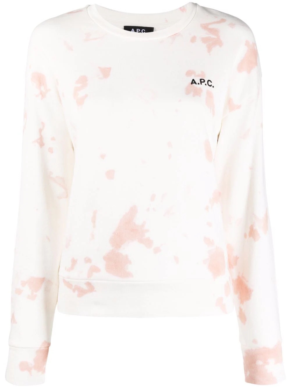 splatter-print sweatshirt - 1