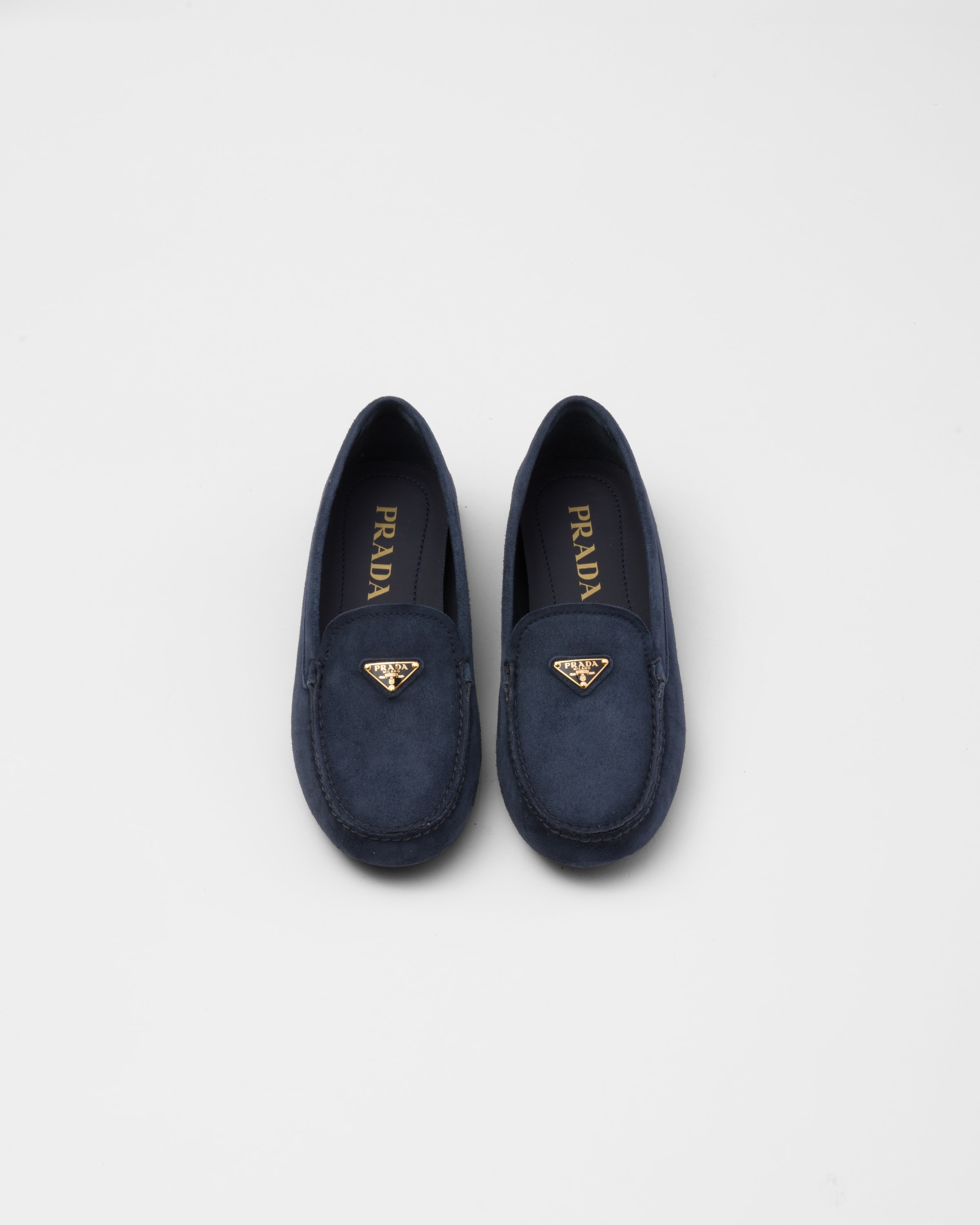 Suede driving loafers - 4