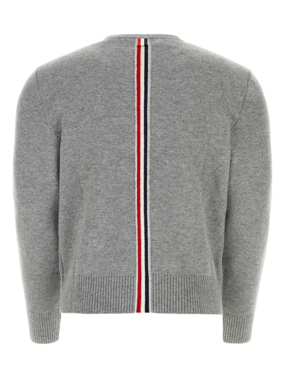 RWB-stripe wool cardigan - 2