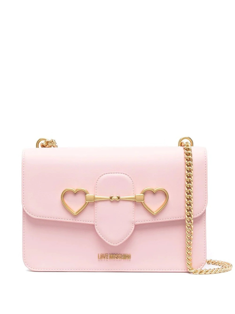 horsebit-detail shoulder bag 1