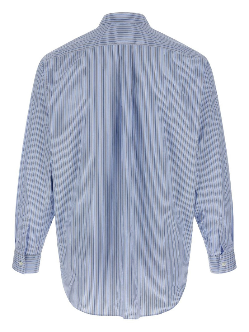 Comme des Garçons SHIRT striped patterned-insert shirt outlook