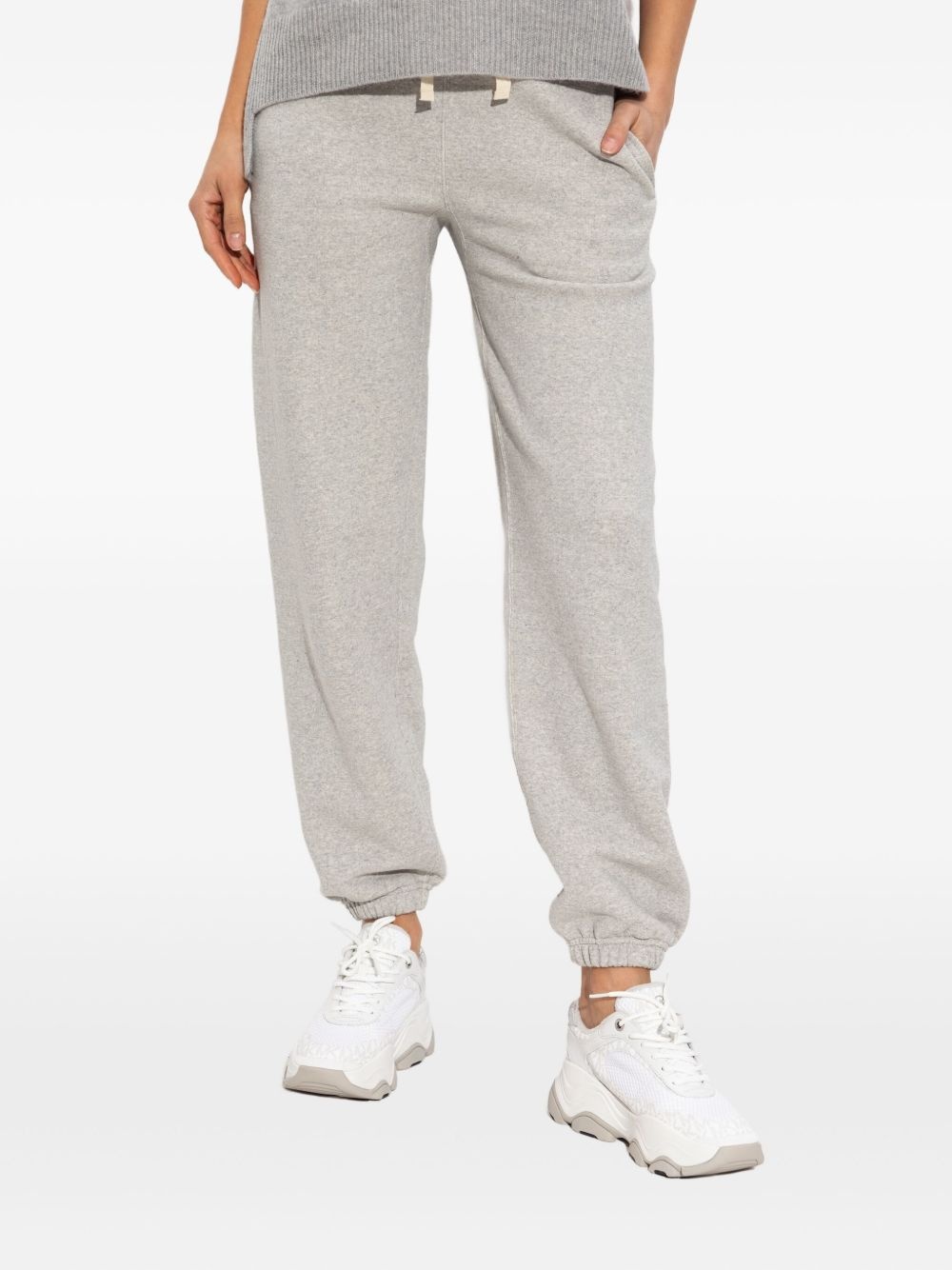 drawstring-waist track pants - 3