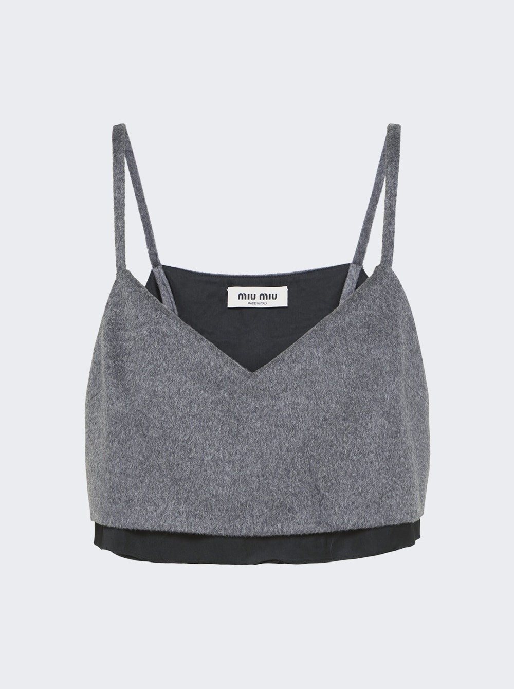 Velour Top Grey - 1