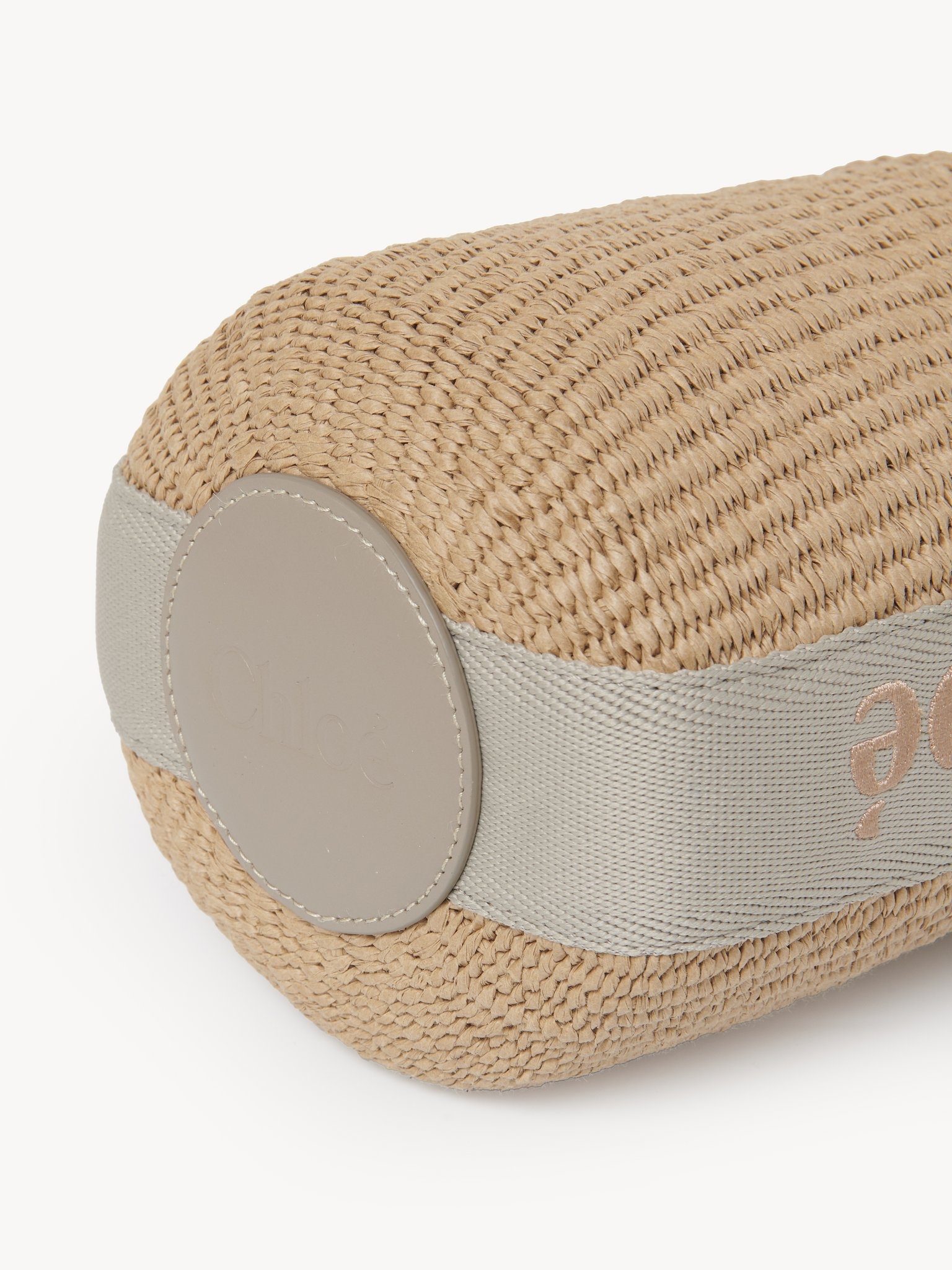 SMALL WOODY BASKET IN NATURAL FIBERS - 5