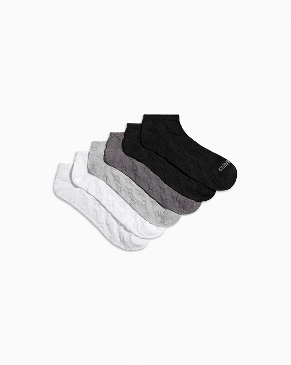 6-Pack Pointelle No-Show Socks - 1