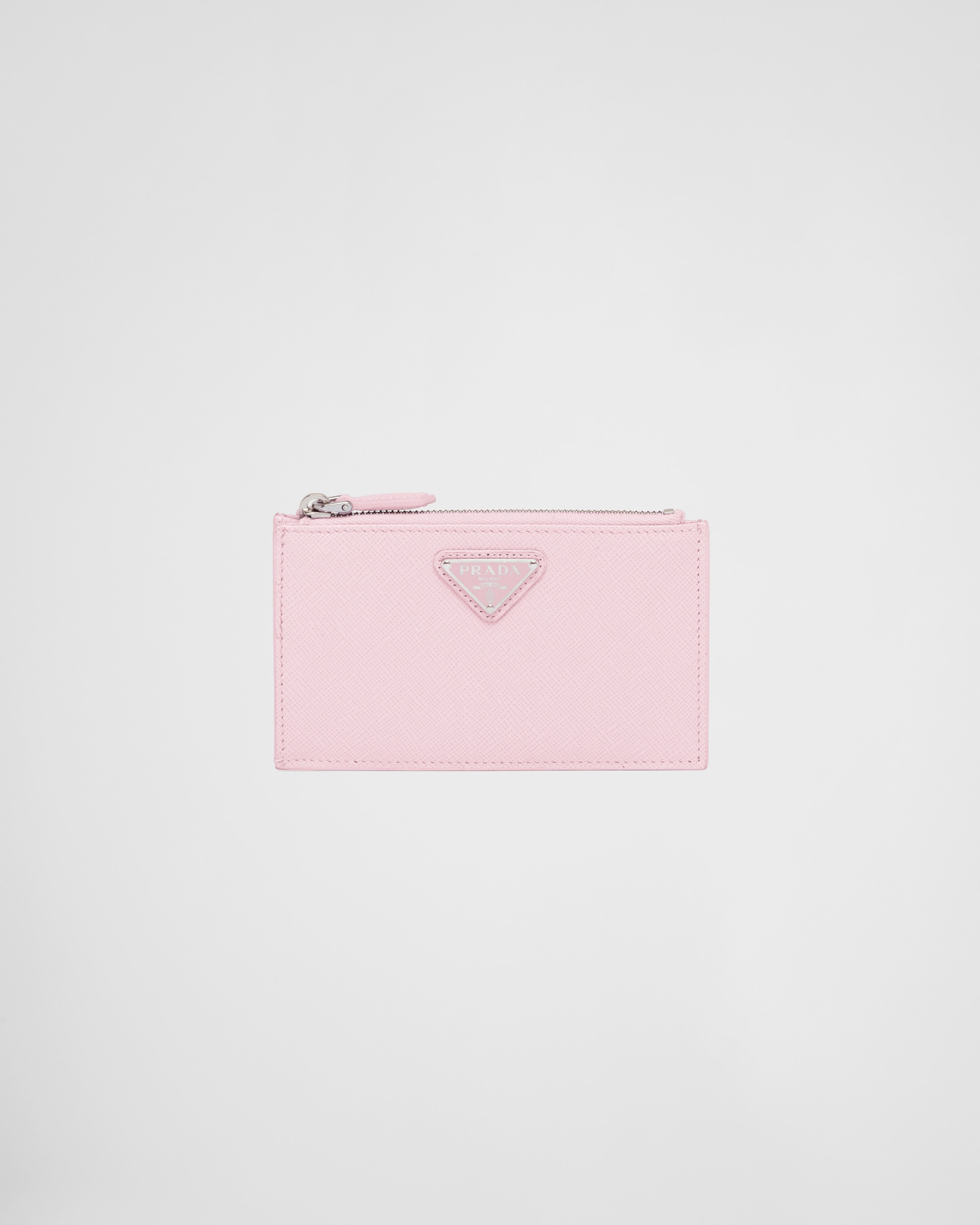 Saffiano leather card holder - 1