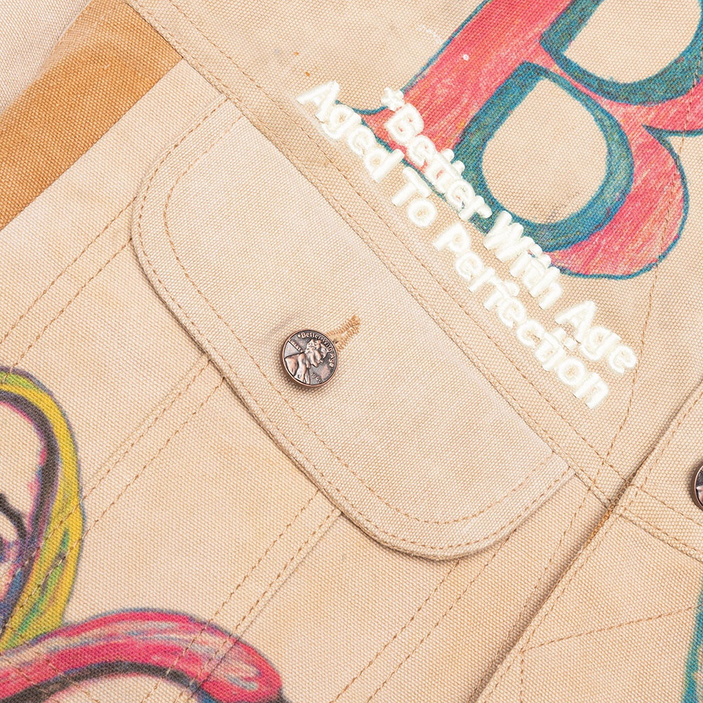 HARRISON RECONSTRUCTED TRUCKER JACKET - MULTI - 3
