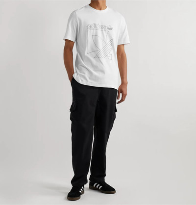 adidas Originals Logo-Print Cotton-Jersey T-Shirt outlook