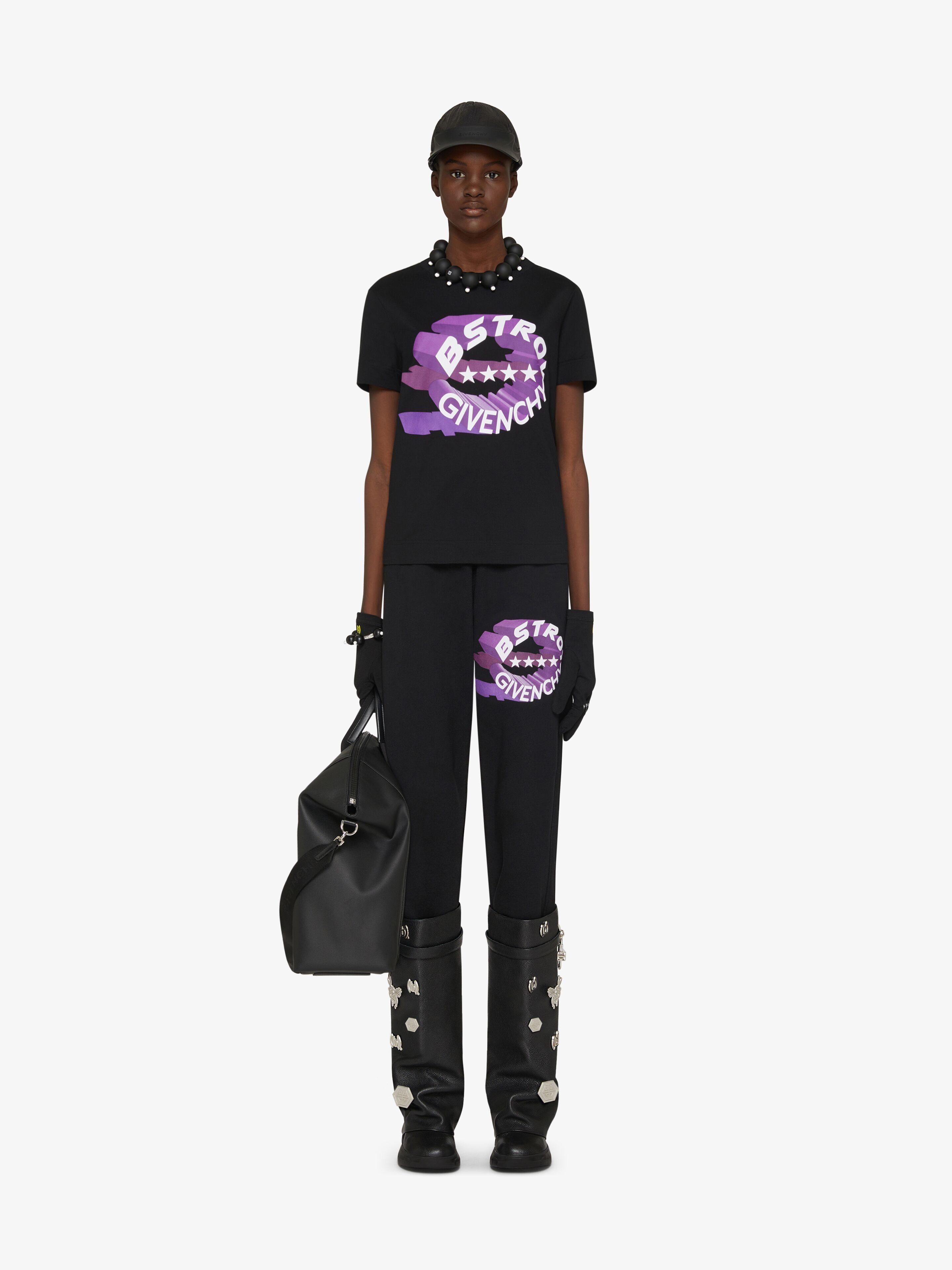 GIVENCHY SLIM FIT PRINTED T-SHIRT - 2