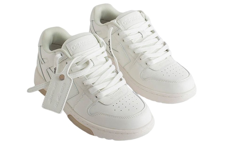 (WMNS) Off-White Out Of Office Low-Top Sneaker 'White Beige' OWIA259C99LEA0030100 - 3