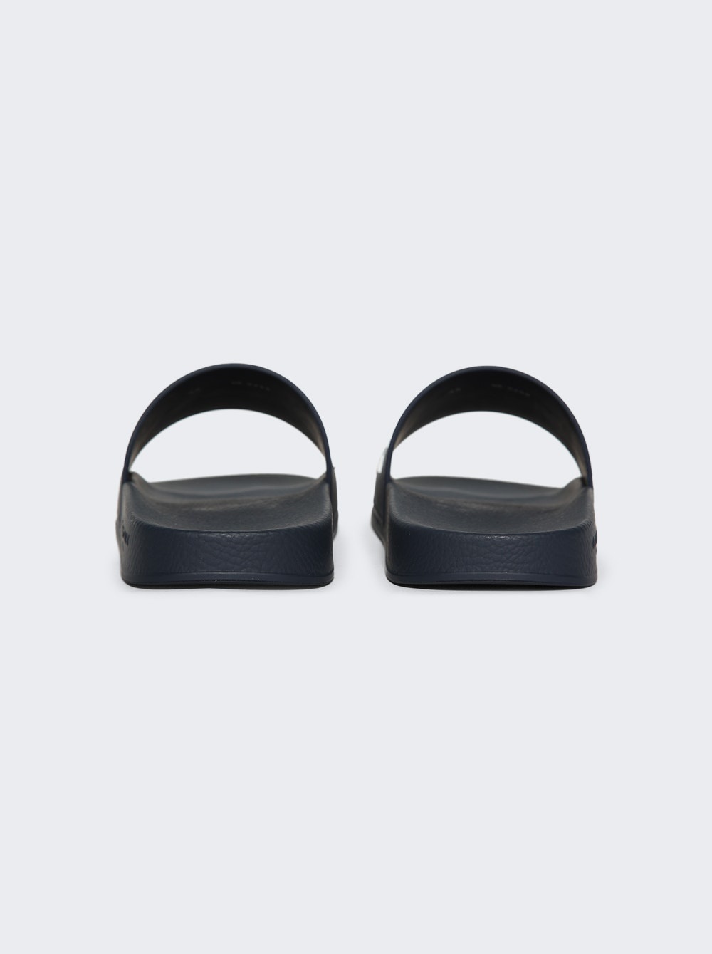 Slide Flat Sandals Dark Blue - 4