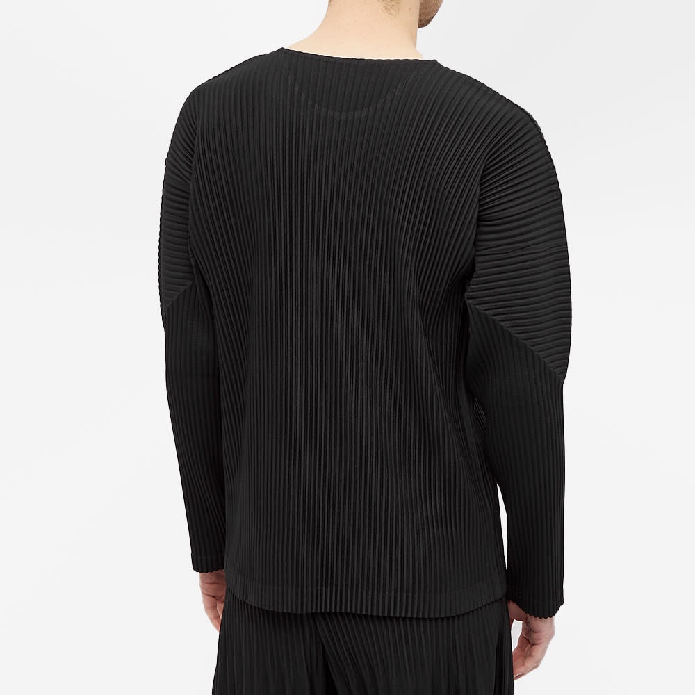 Homme Plissé Issey Miyake Long Sleeve Pleated Tee - 4