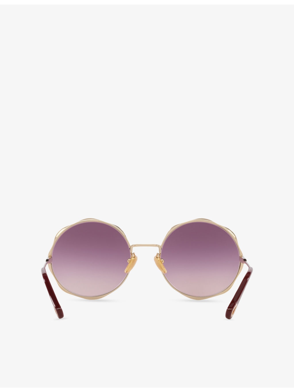 CH0184S Round-Frame Metal Sunglasses - 4