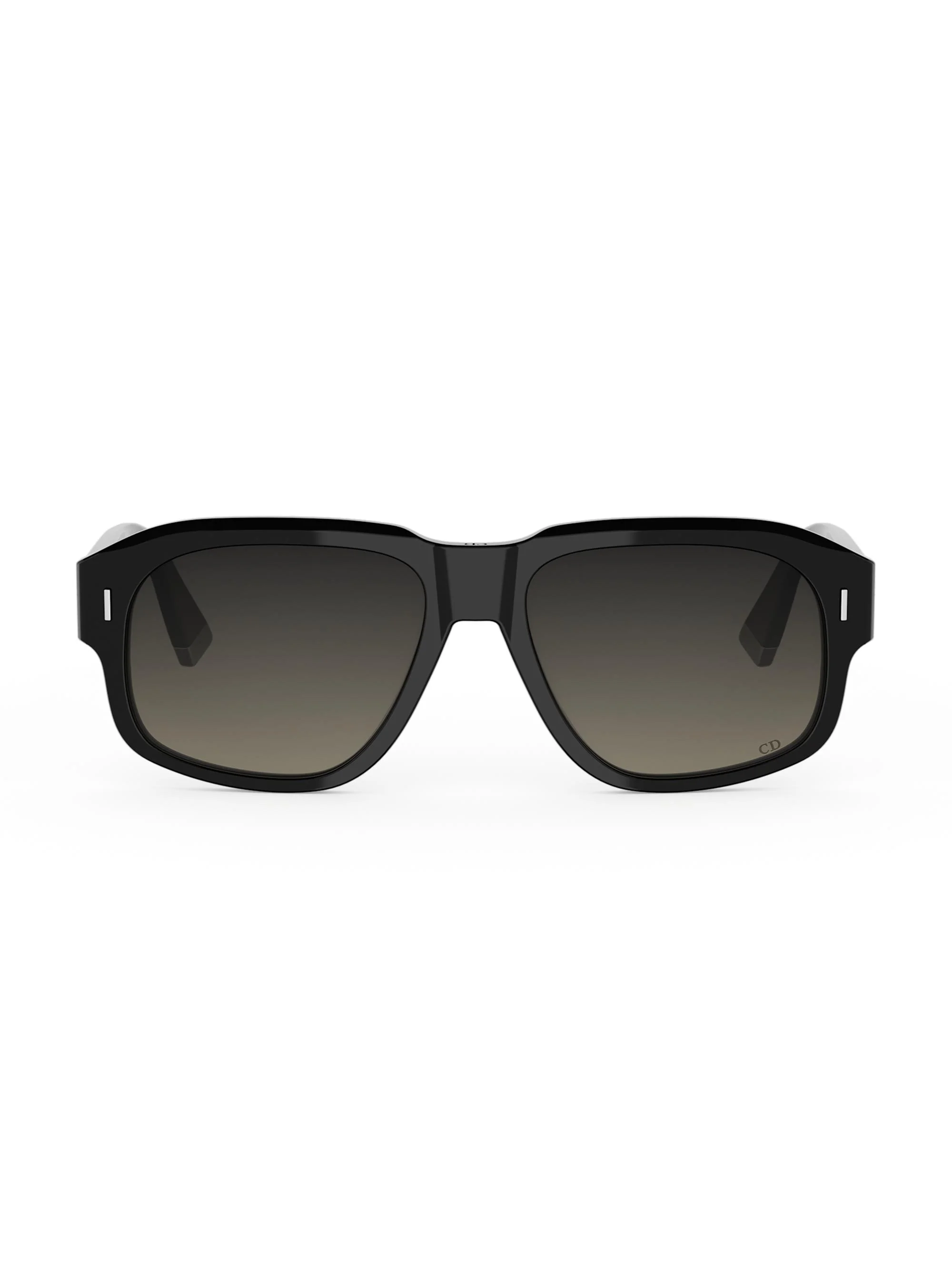 Men's DiorTailoring N1I 57MM Geometric Sunglasses - Black - 1
