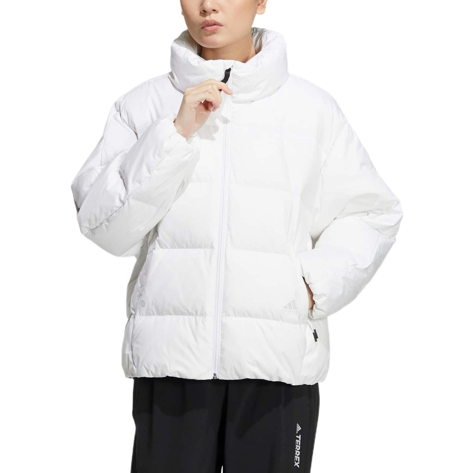 (WMNS) adidas Down Jacket 'White' HR5230 - 2