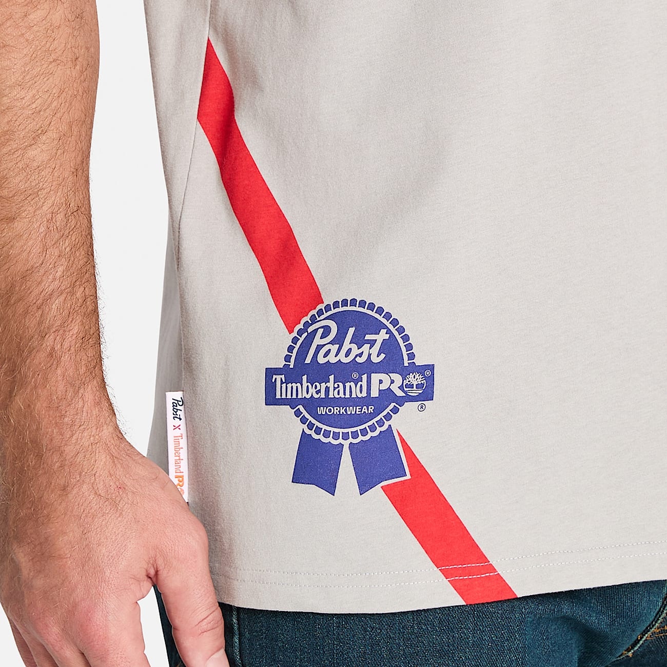 Men's Timberland PRO® and Pabst Blue Ribbon Short Sleeve T-Shirt - 4