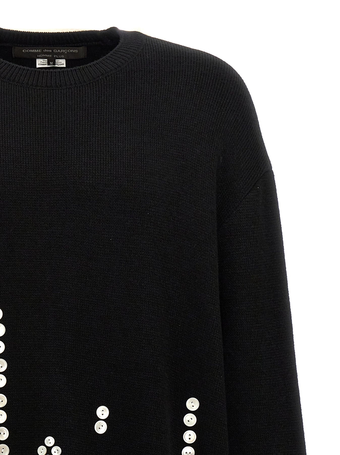 Button Sweater Sweater, Cardigans Black - 3