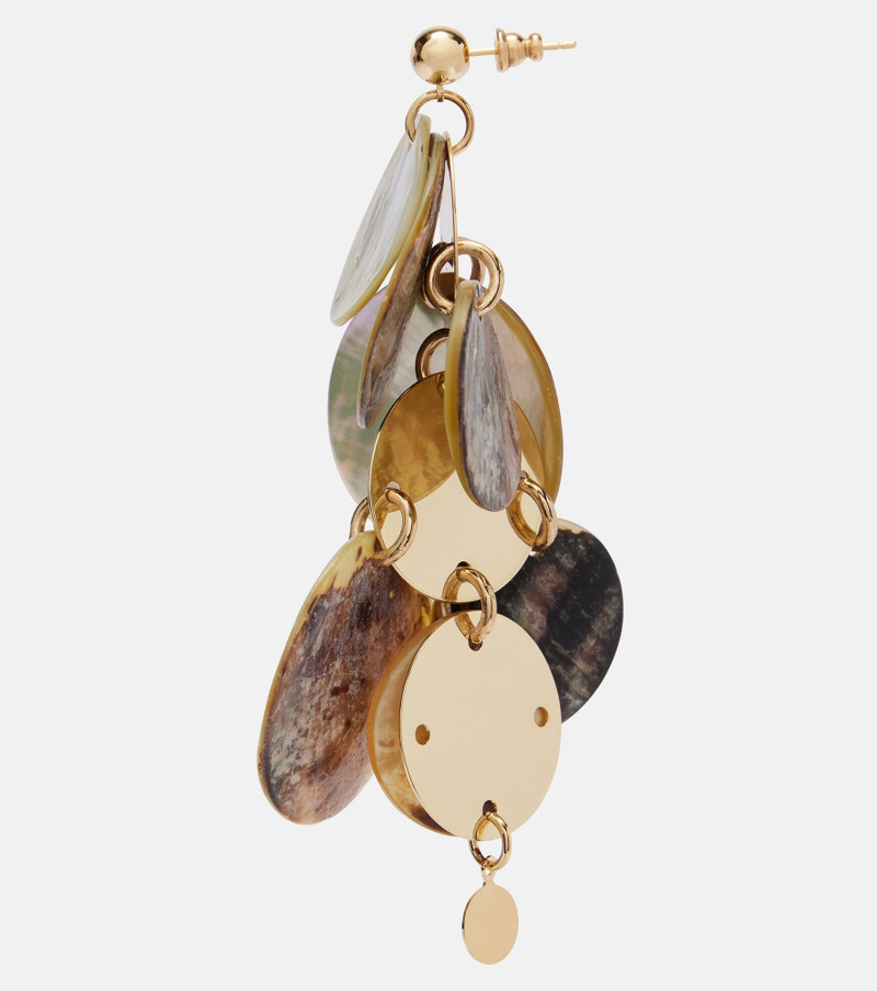 rabanne Mother-of-pearl earrings outlook