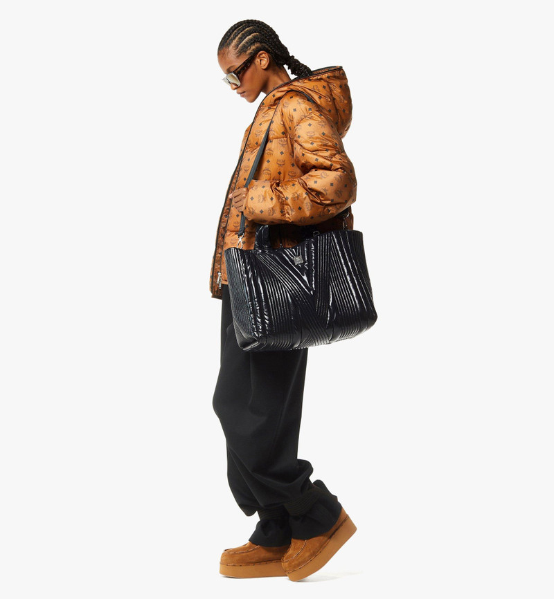 MCM Aren Tote in M Quilted Nylon outlook