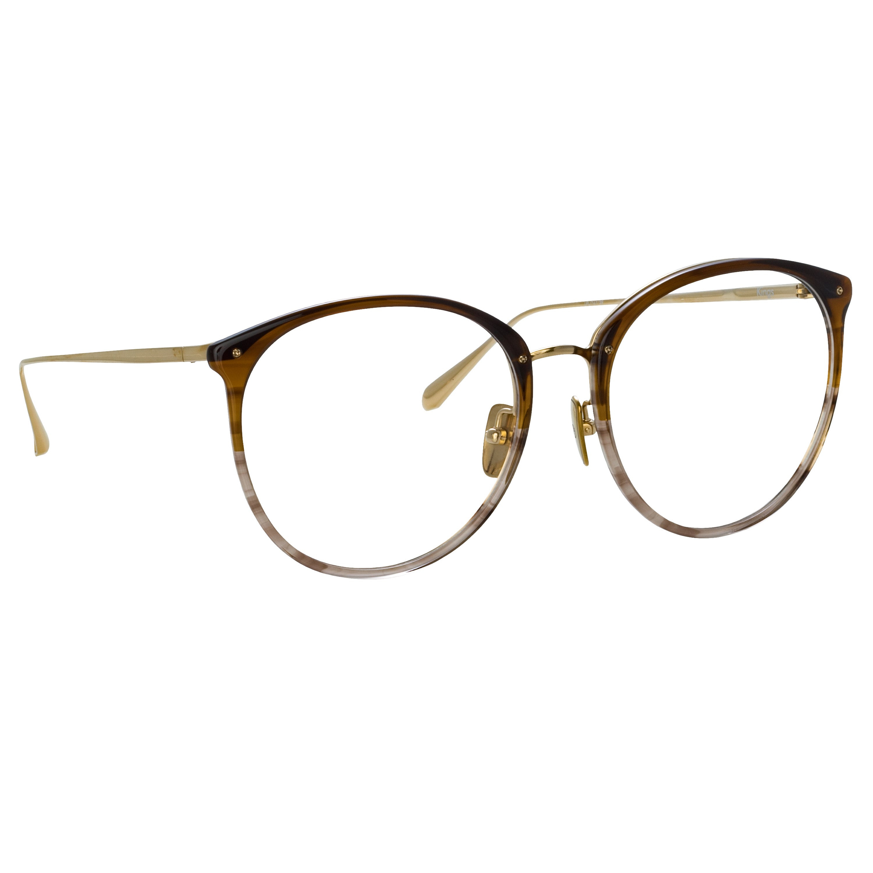 KINGS OVERSIZED OPTICAL FRAME IN CARAMEL HORN - 2