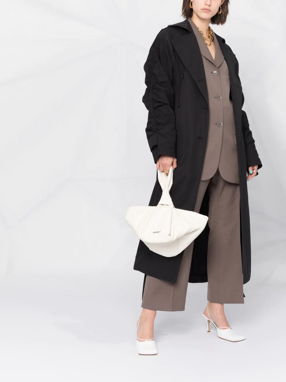 Twist knot-detail tote - 2