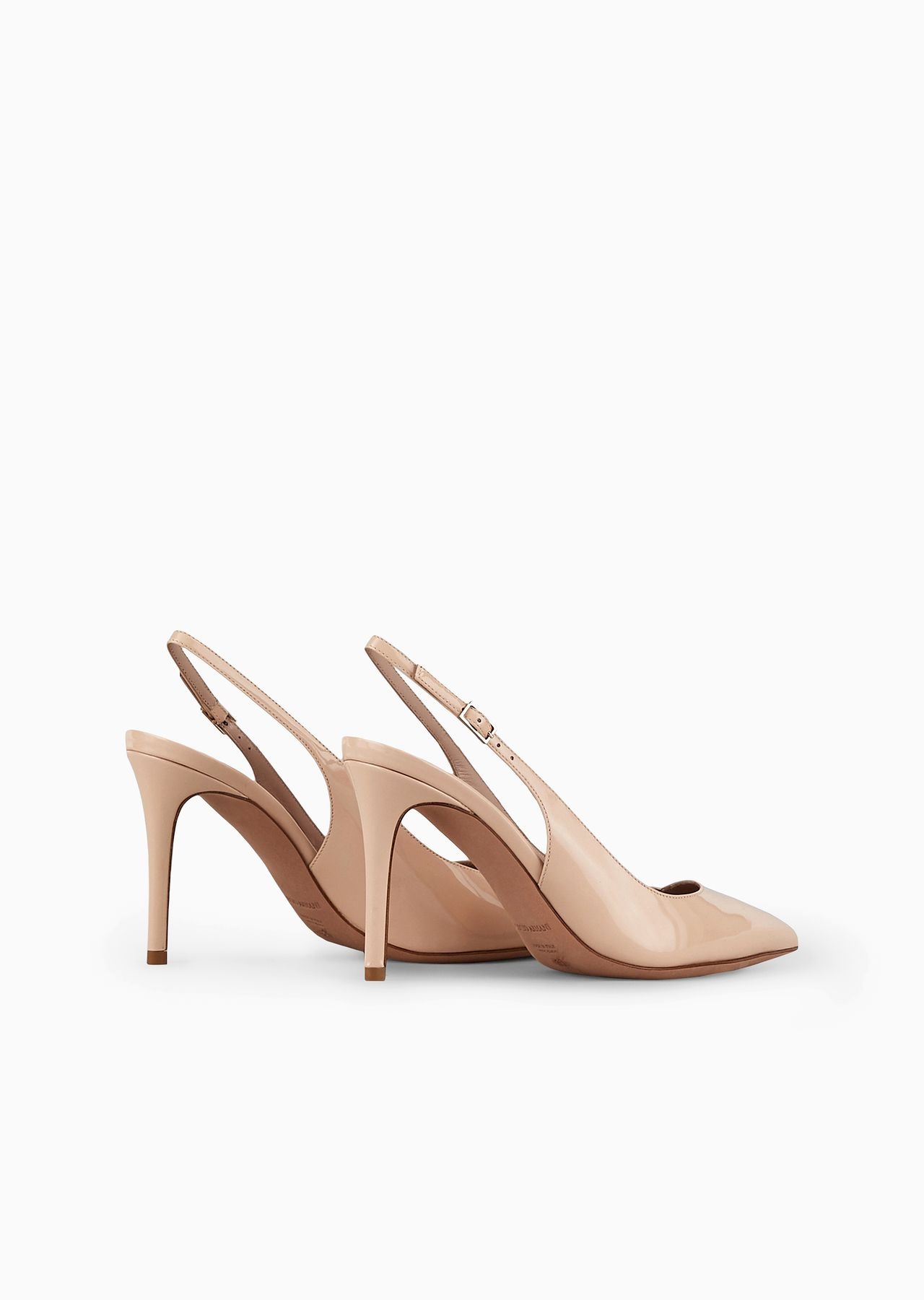 Patent leather slingbacks with asymmetric top line - 6