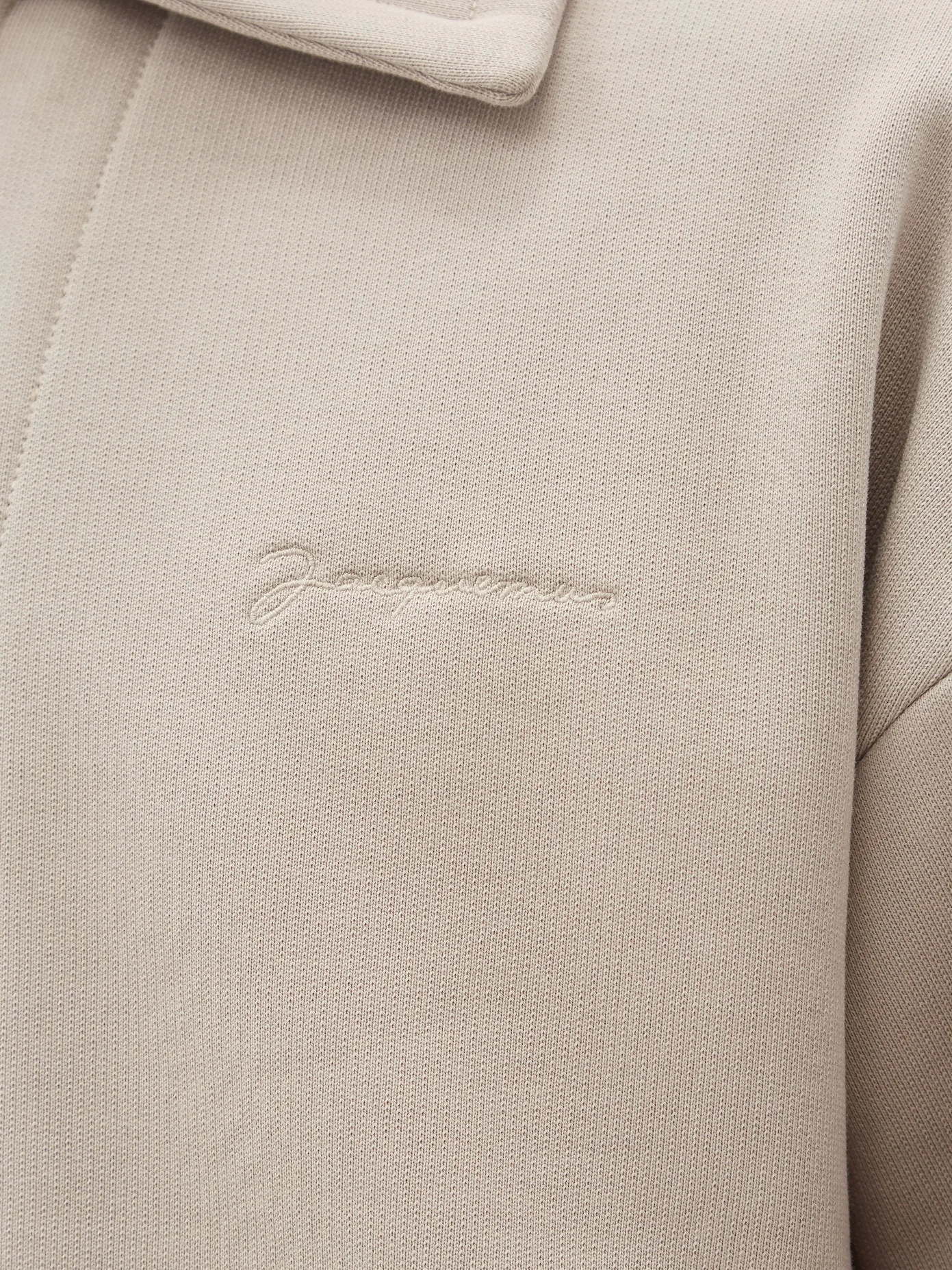 Logo-embroidered zipped cotton-jersey sweatshirt - 4