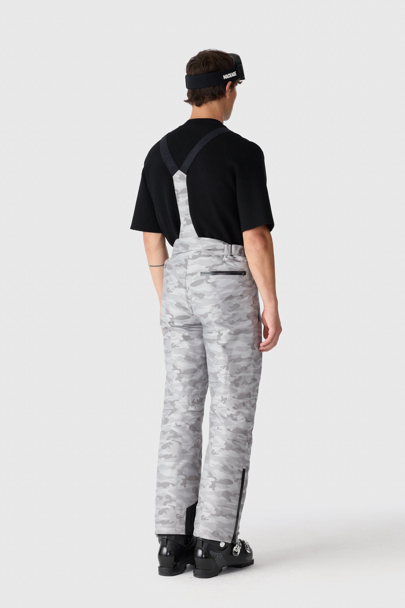 KENYON-JC Camo Ski Pants With Removable Suspenders 4