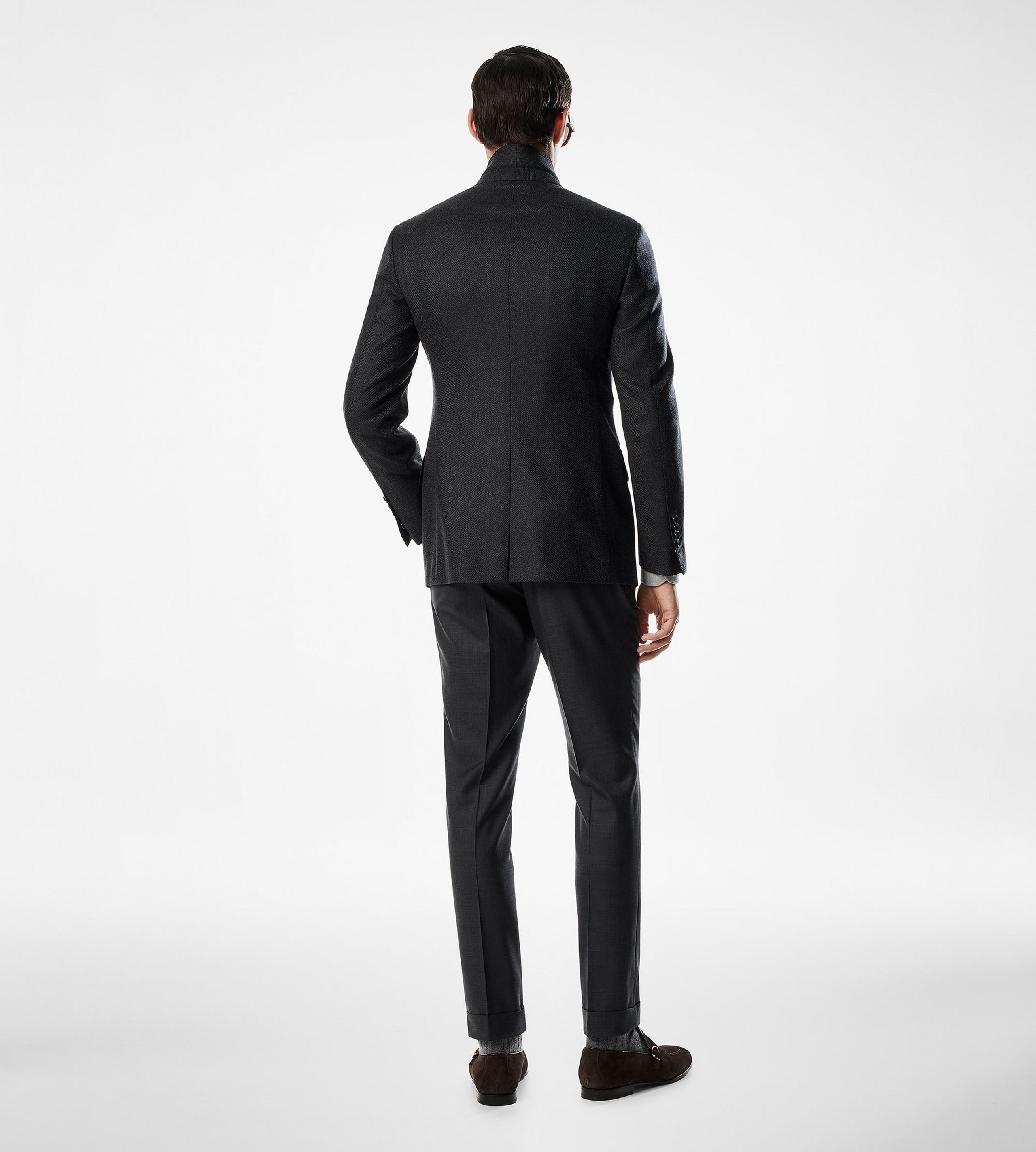 HERRINGBONE SHELTON JACKET - 3
