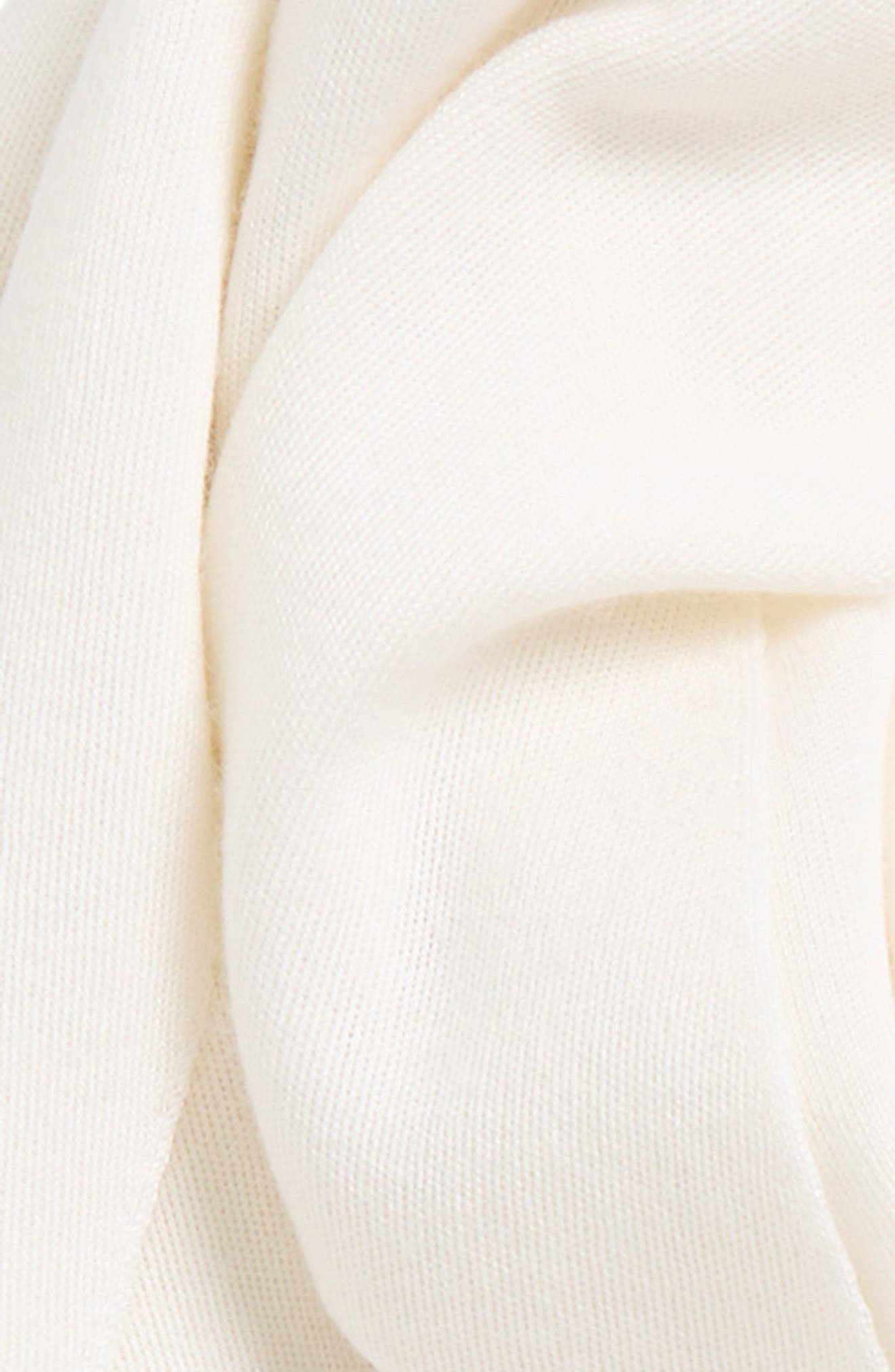 Akris Diamond Knit Cashmere & Silk Scarf in Ecru at Nordstrom - 3