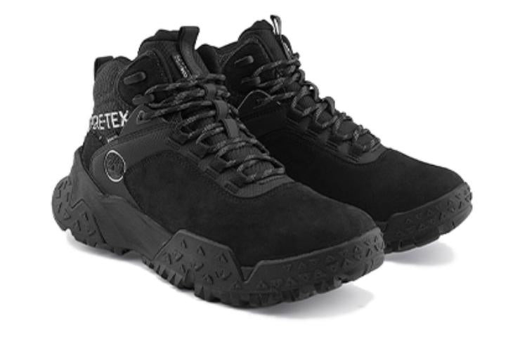 Timberland Motion Scramble Waterproof High Top Trainers 'Black' A6D1DM - 3