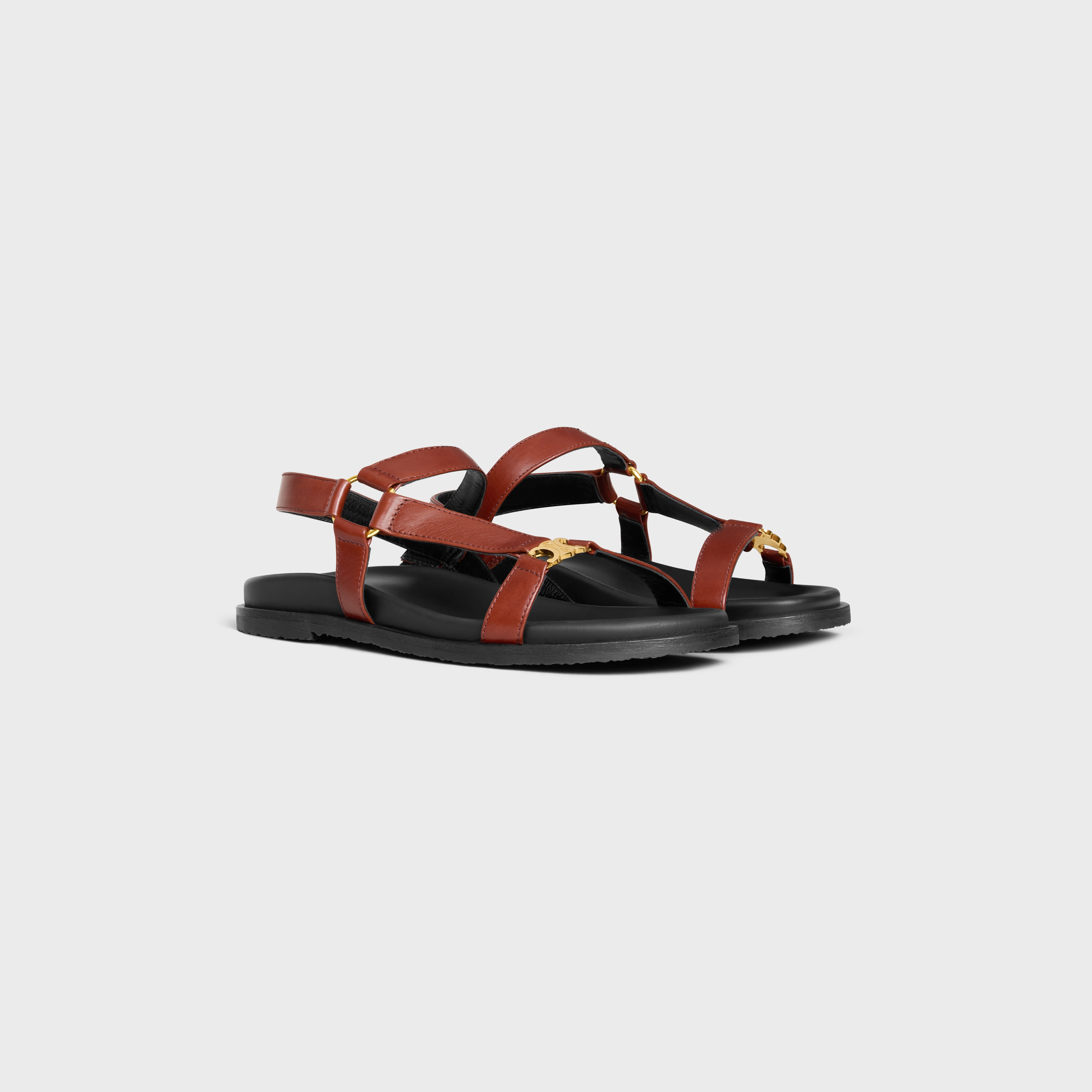 CELINE MAUD SANDAL WITH TRIOMPHE IN CALFSKIN - 2