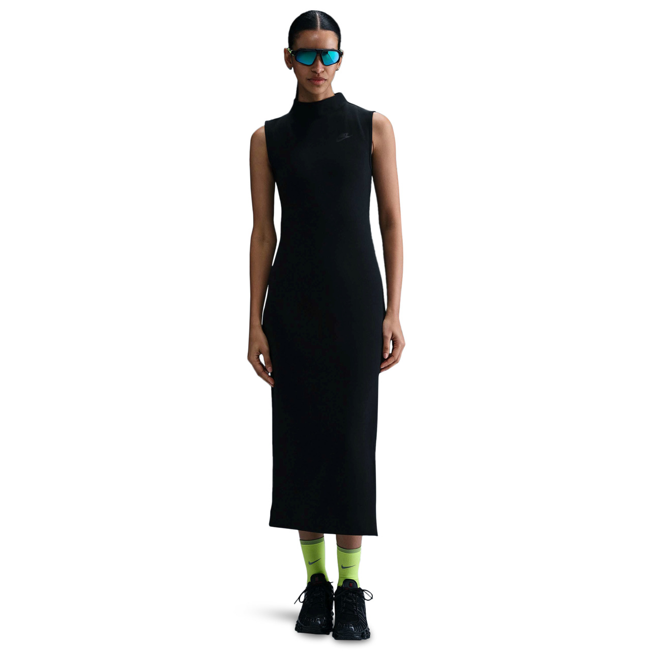 Nike Womens Nike NSW Tech Fleece Maxi Tank Dress - 1