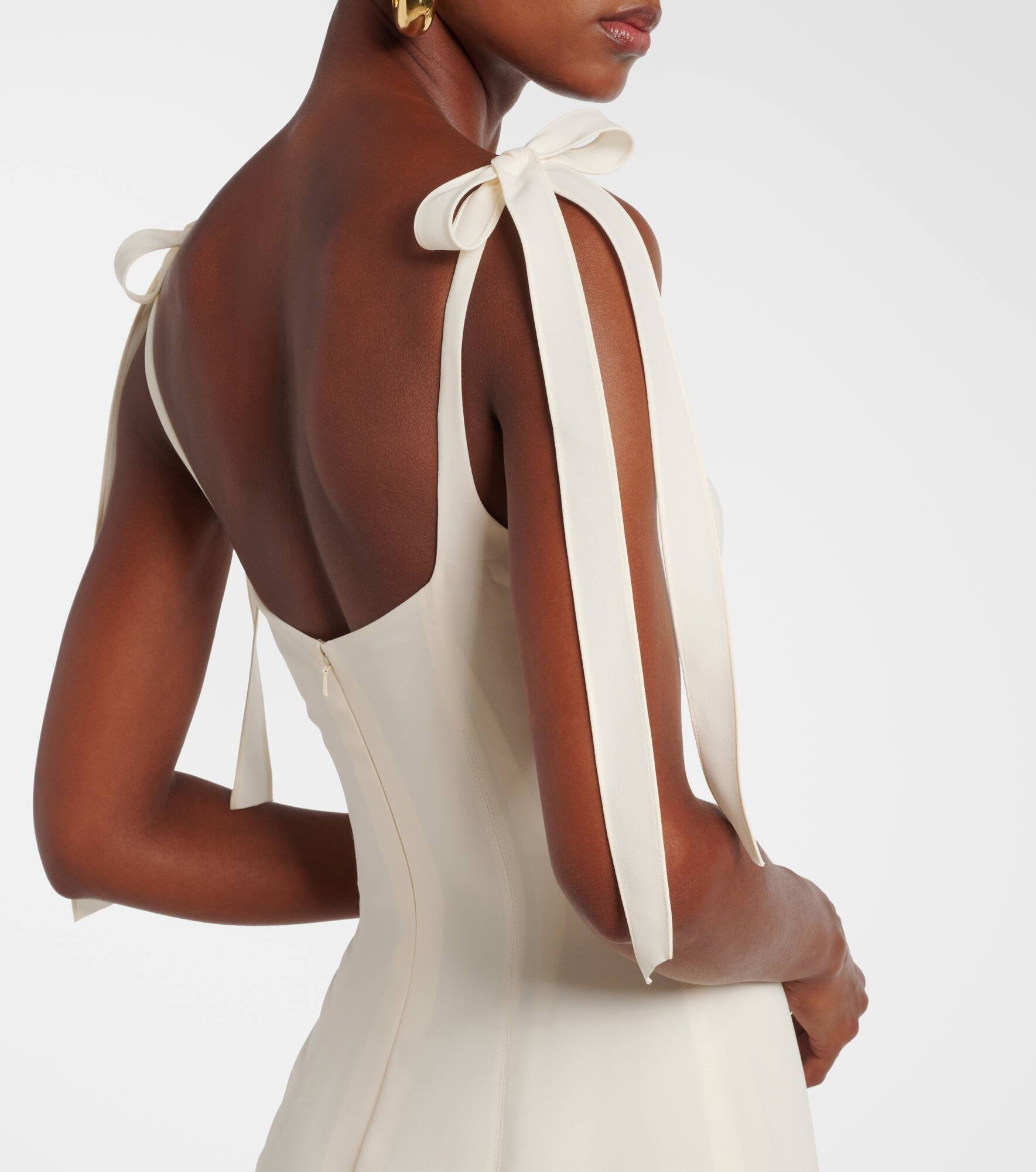Bow-detail gown - 6