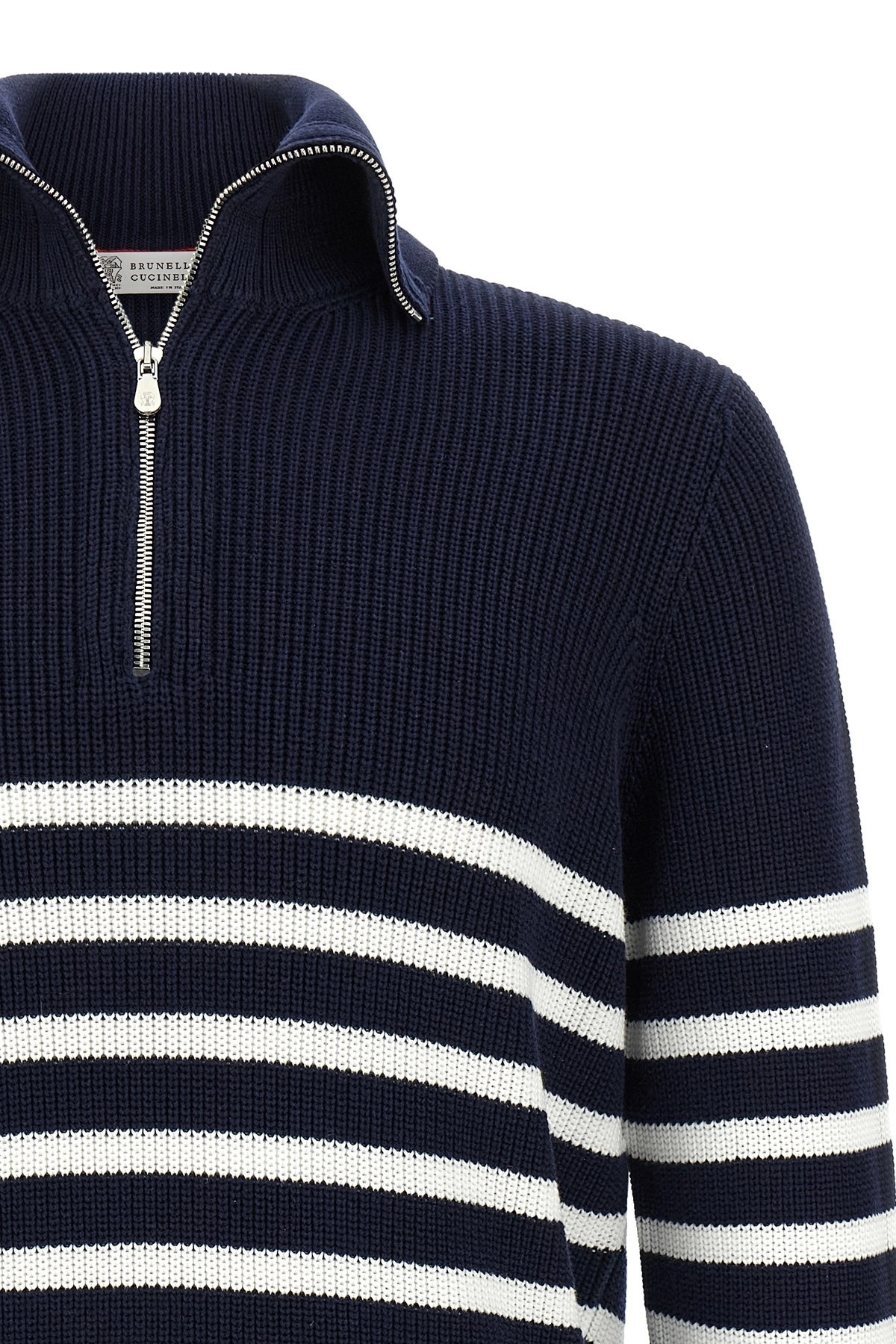 English half-ribbed sweater - 4