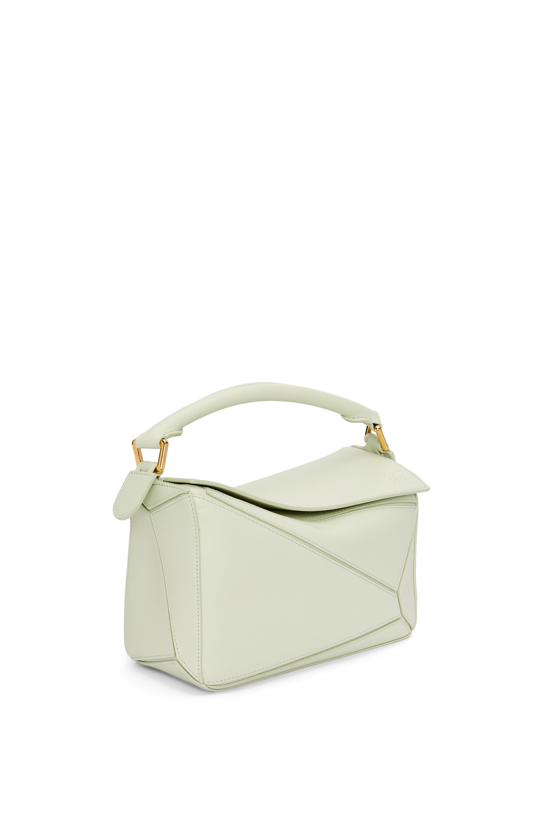 Small Puzzle bag in satin calfskin - 2