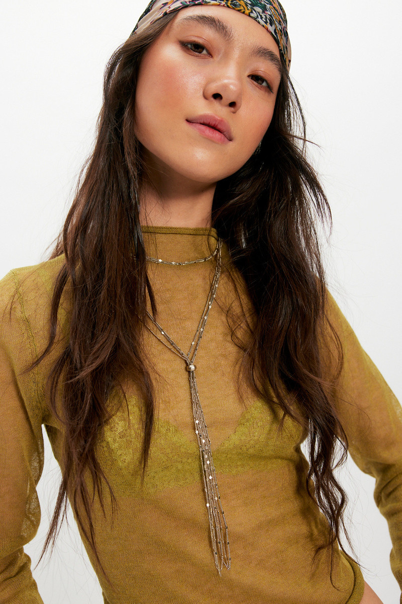 Feeling Again Lariat Necklace 1
