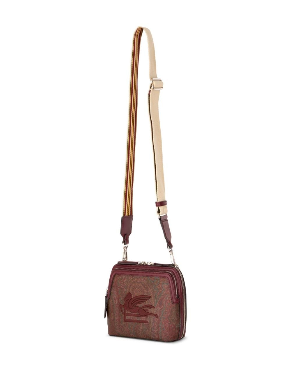 Essential Pegaso-embroidered crossbody bag - 4