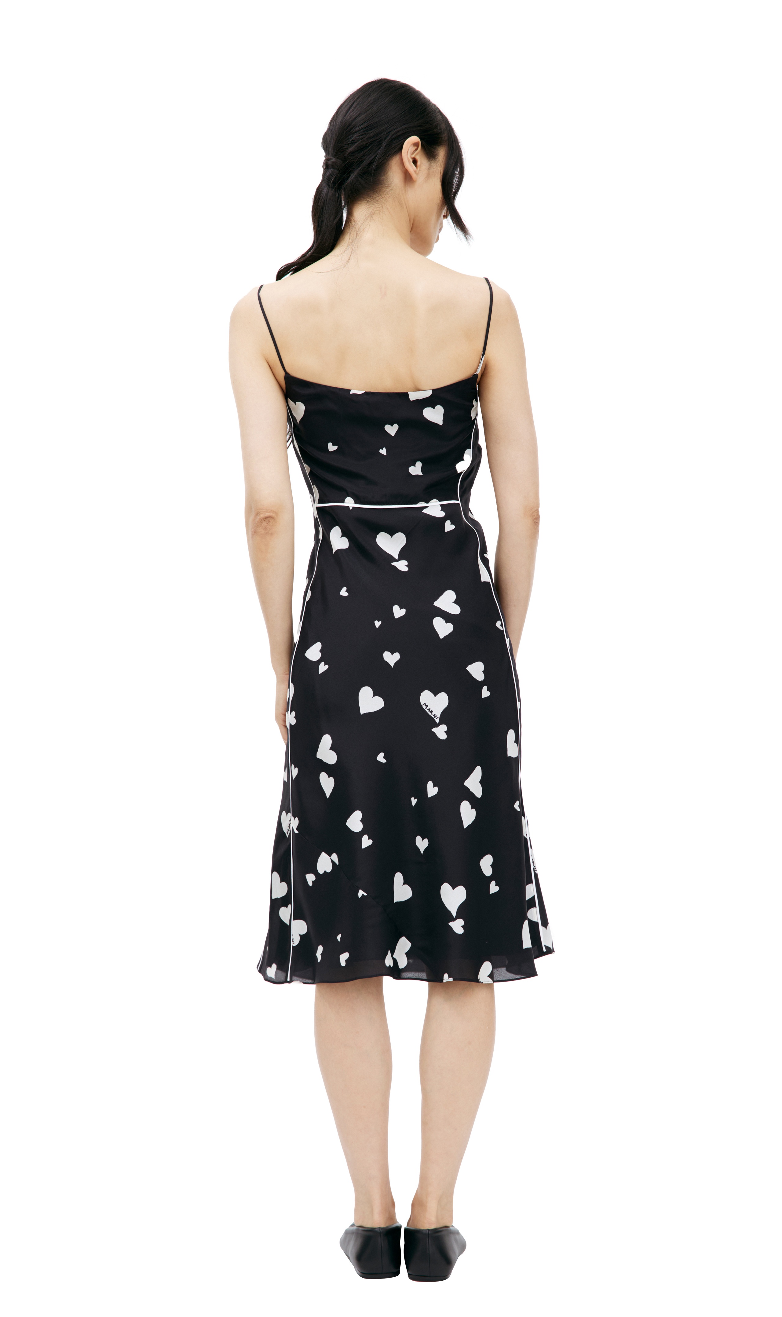SILK STRAPPY DRESS - 3