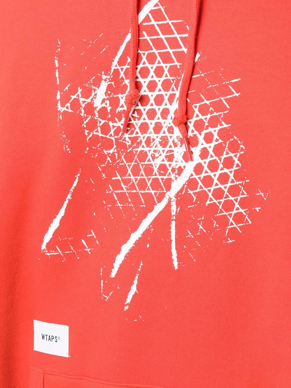 graphic print hoodie - 5