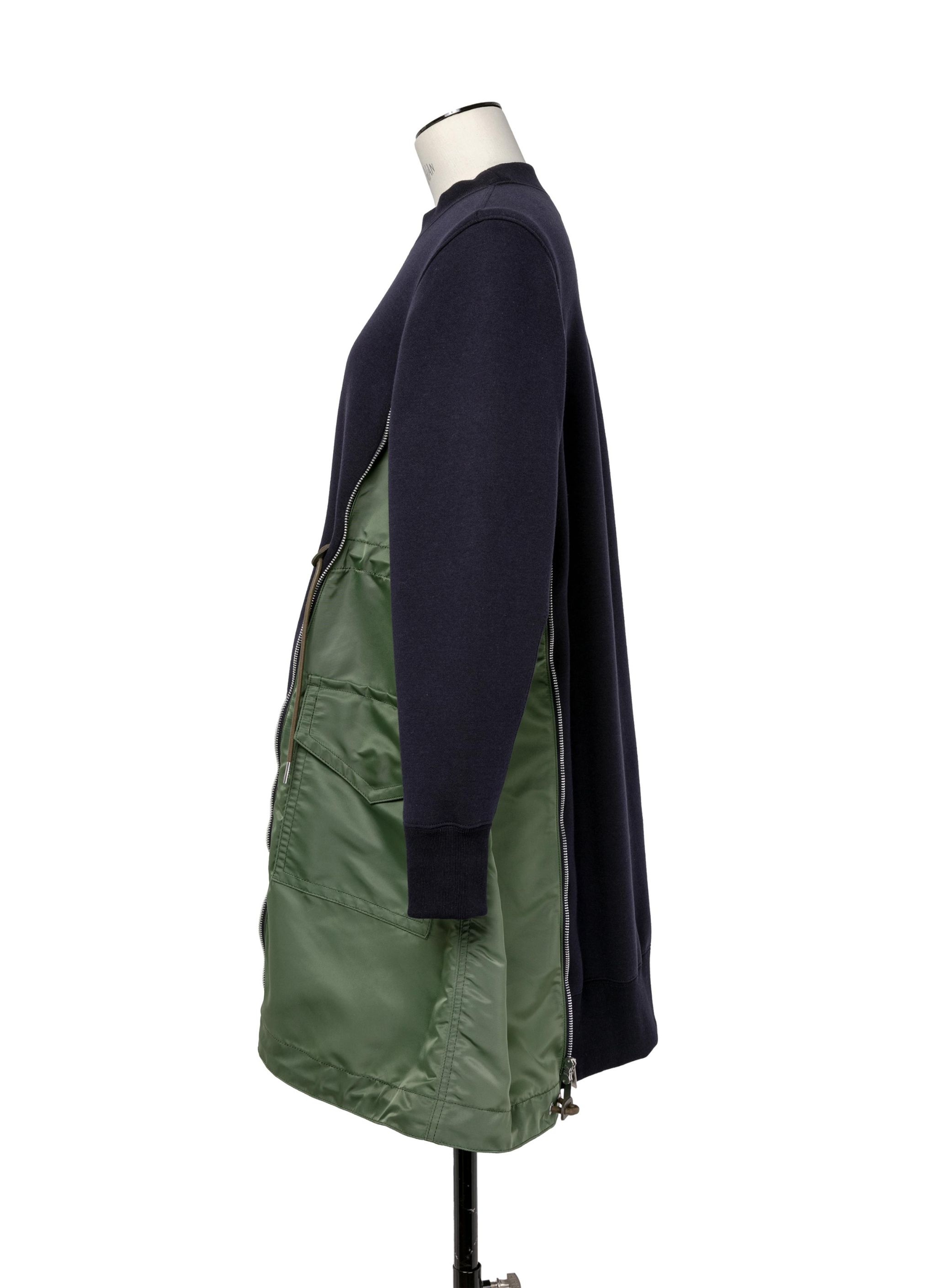 Sponge Sweat x Nylon Twill Dress - 2