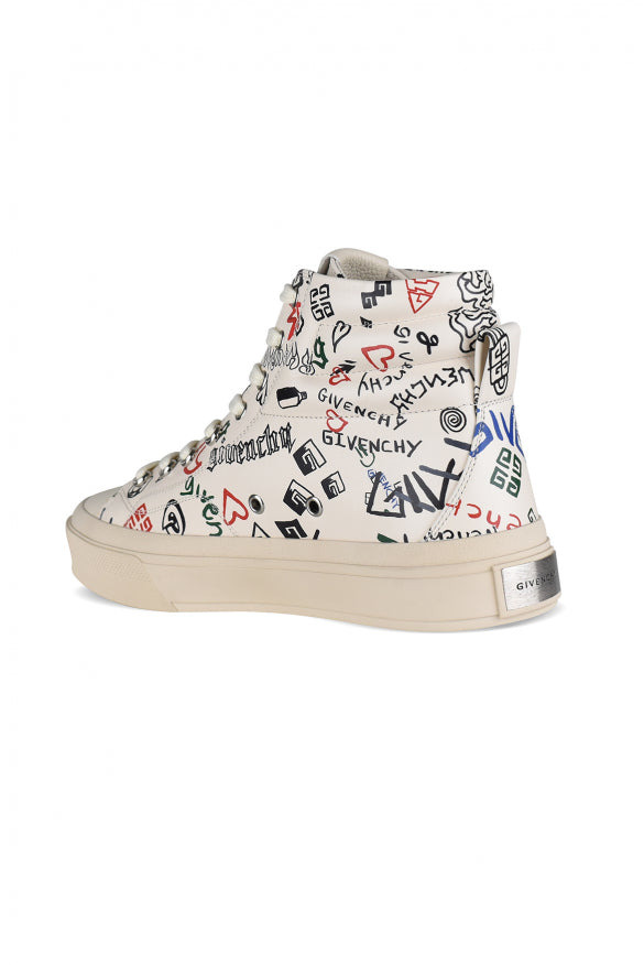 Givenchy Men City High-Top Sneakers - 3
