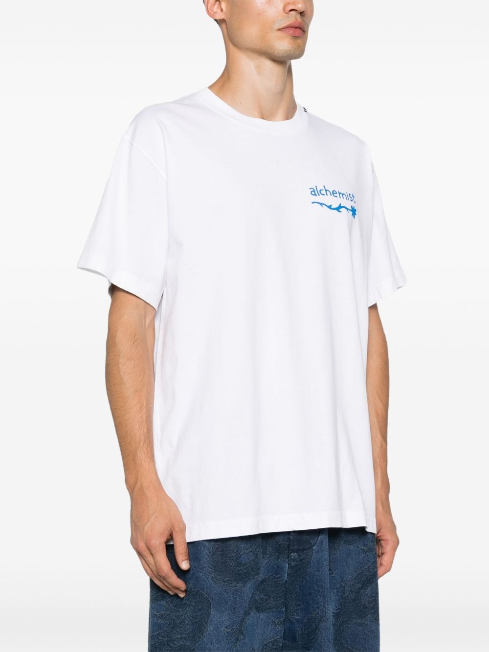 logo-print T-shirt - 3
