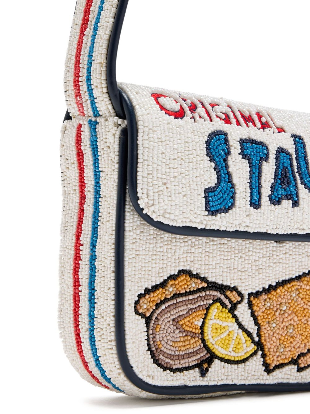 Tommy beaded shoulder bag - 4
