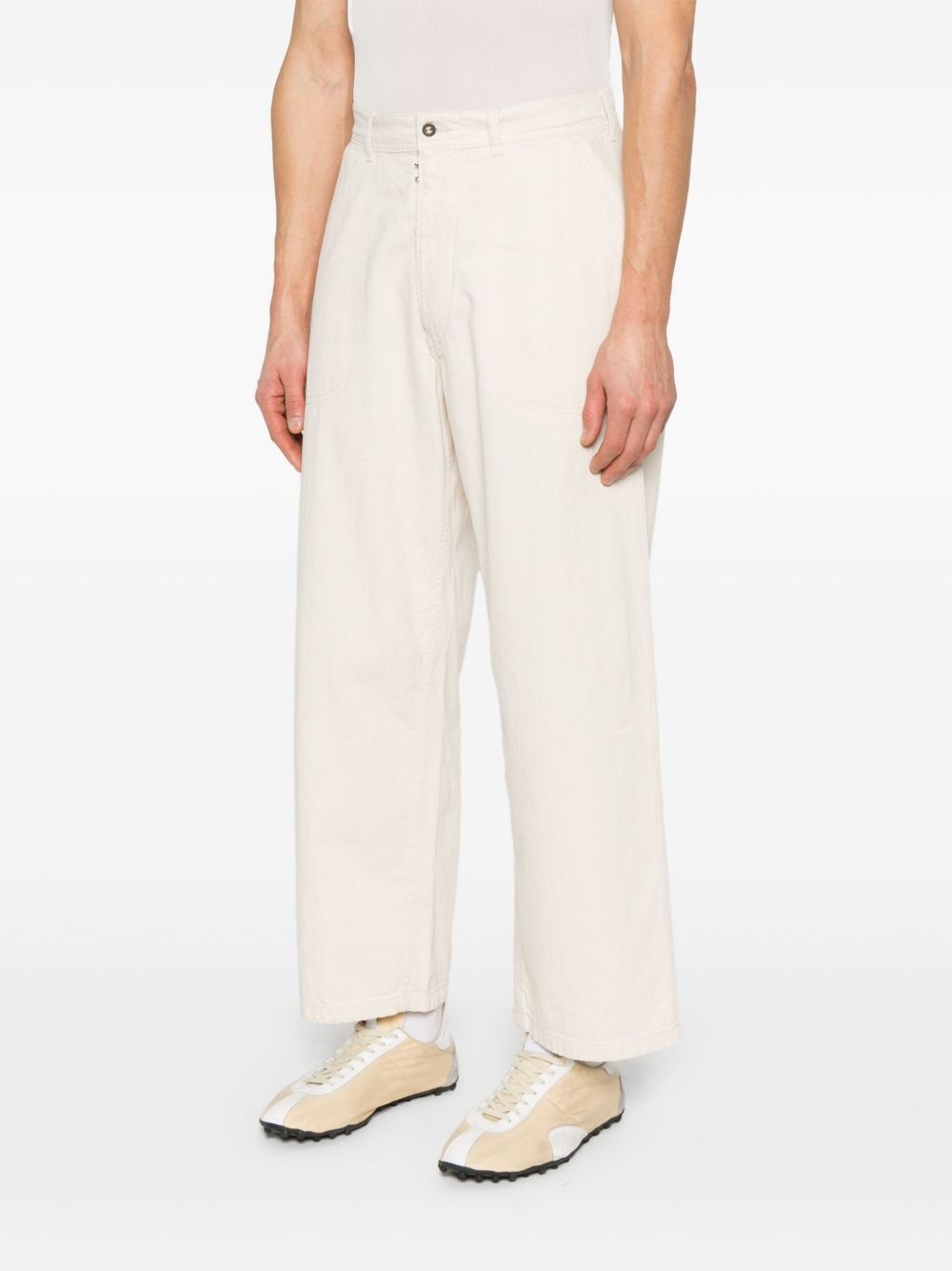 straight-leg trousers - 3