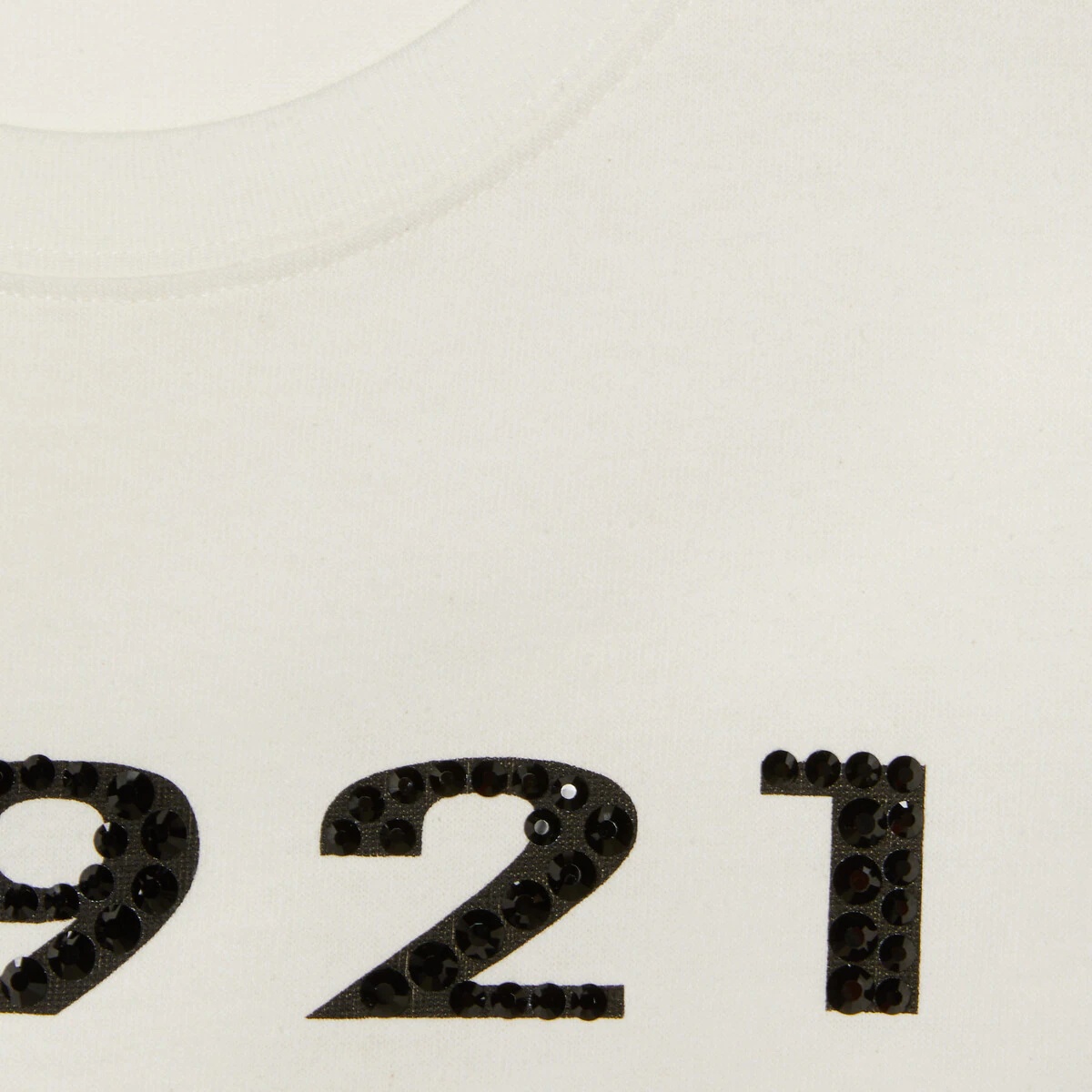 Crystal '1921 Gucci' cotton T-shirt - 6