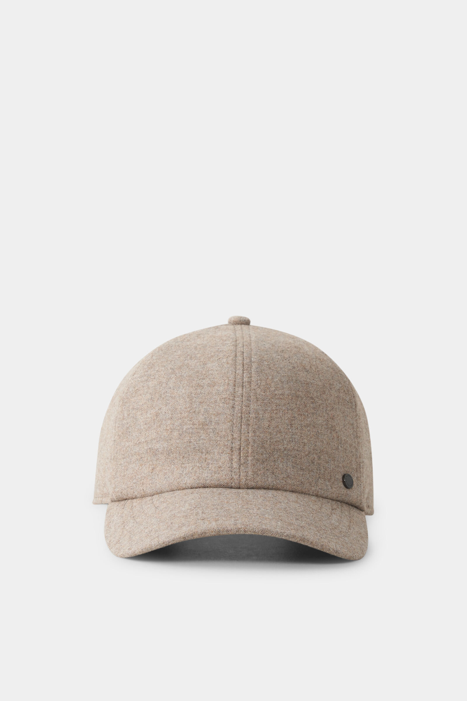 Ralf flannel cap in Taupe - 2
