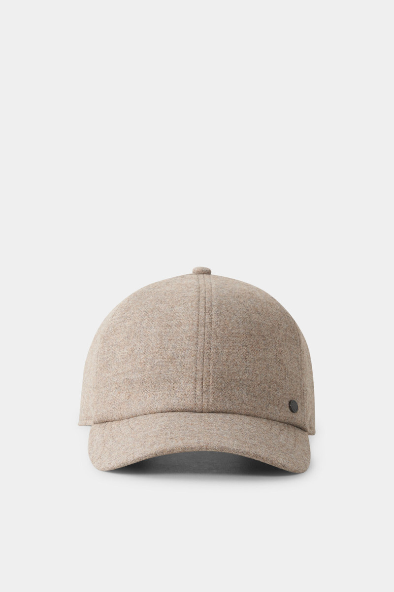 BOGNER Ralf flannel cap in Taupe outlook